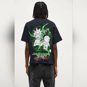 Rick And Morty Universe Short Sleeve Tee - Black